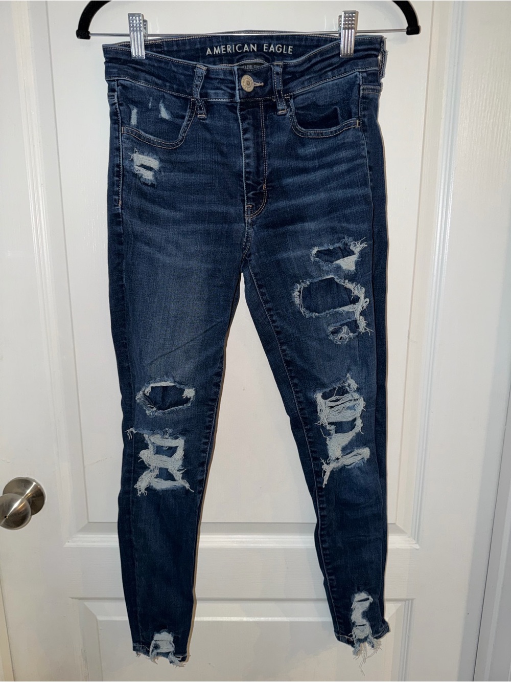 American Eagle destroyed Jeggings